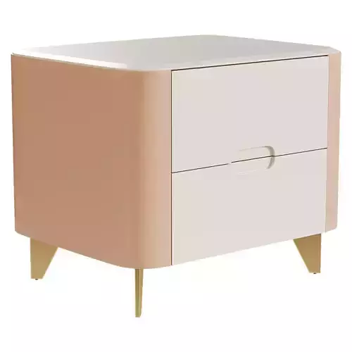 Simplicity Beige Nightstand