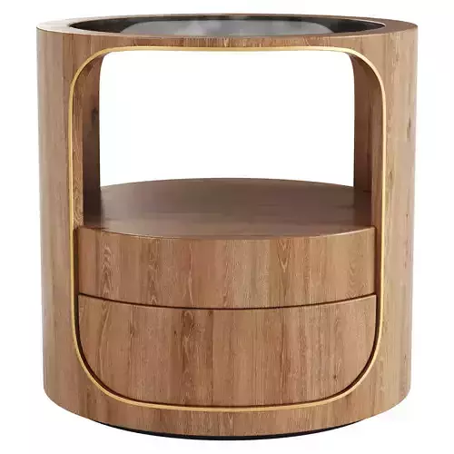 Minimalist Wooden Nightstand