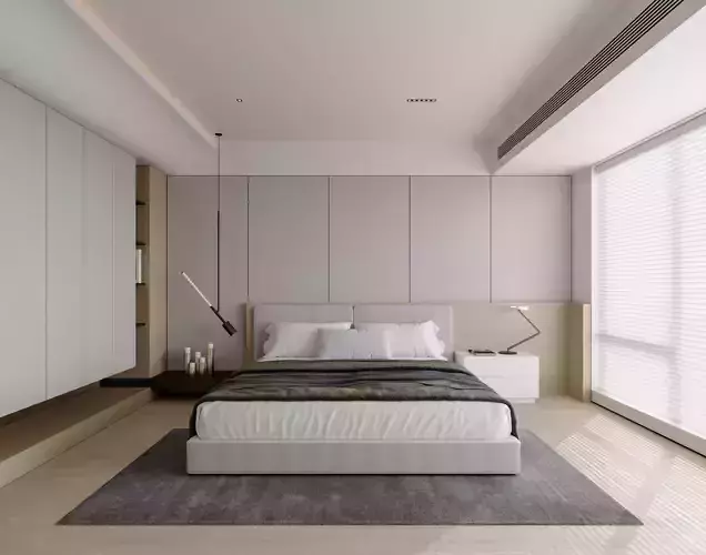 Bedroom interior scenes