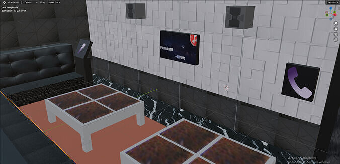 Karaoke Room In Hong Kong 3D model