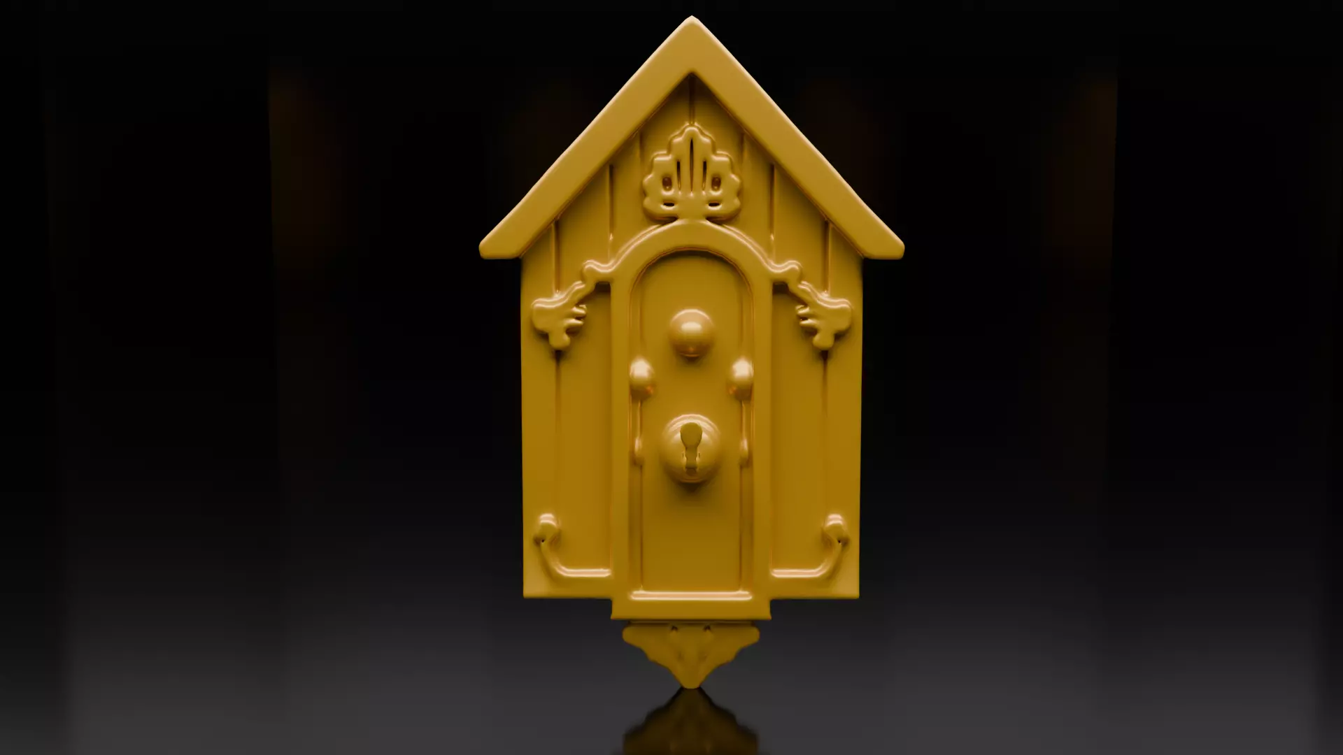 KeyDoor 3D print model_0