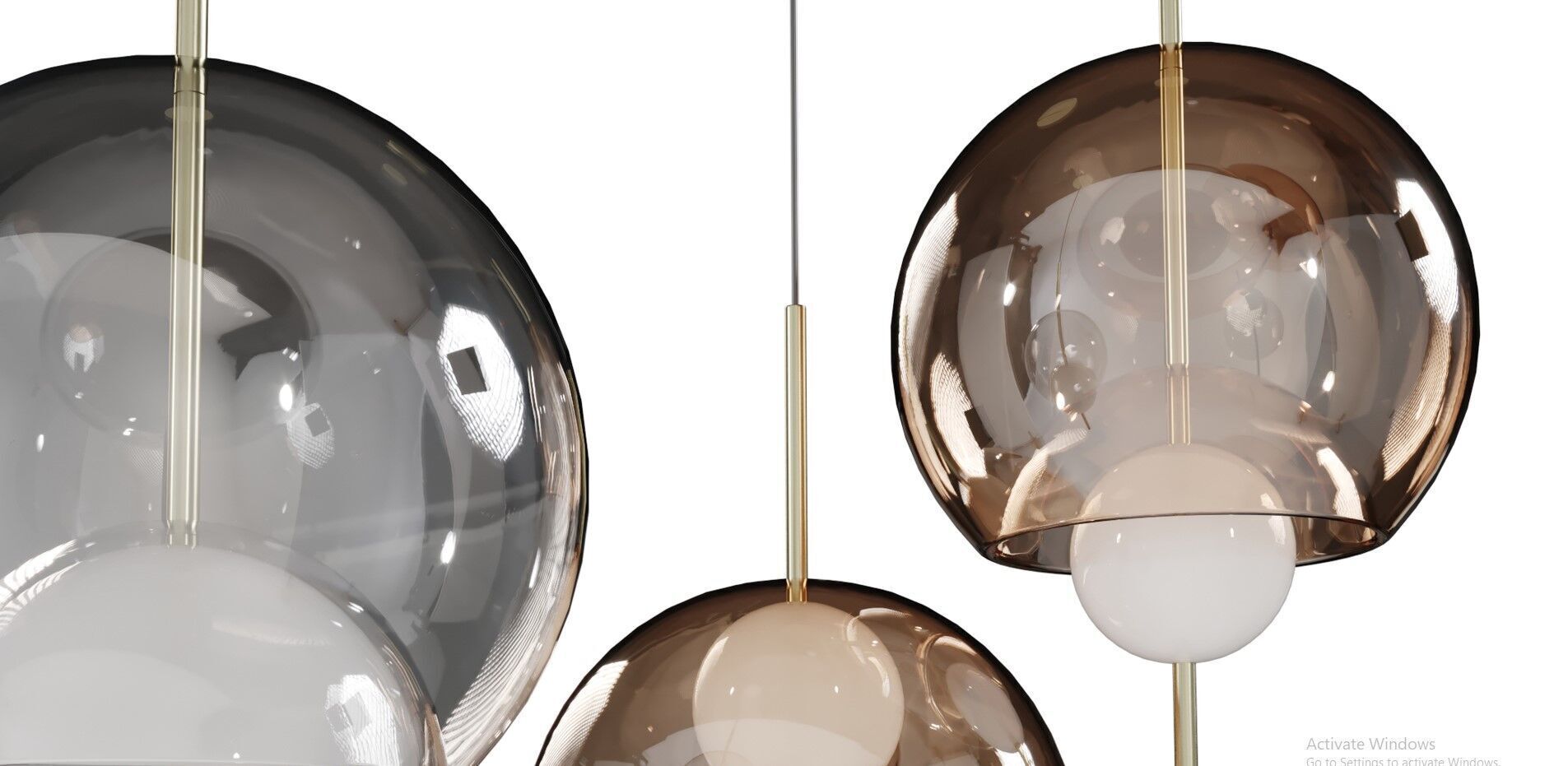 Sans Souci Galileo ABC Pendant Lamp01 Low-poly 3D model_7