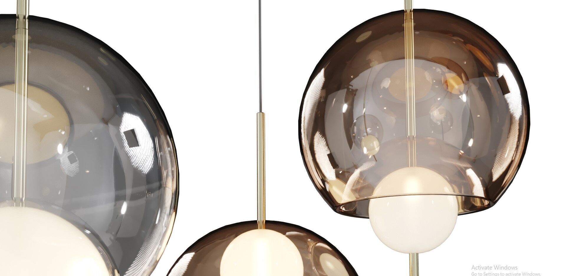 Sans Souci Galileo ABC Pendant Lamp01 Low-poly 3D model_3