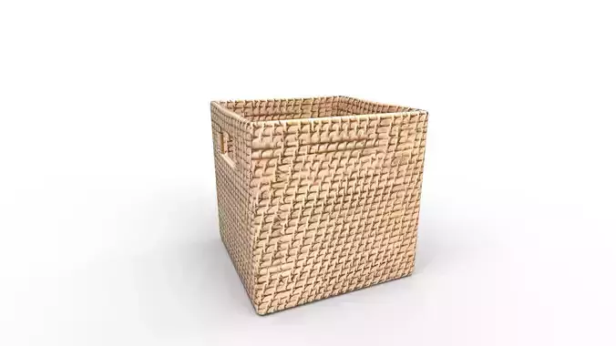 Modern Weave Storage Cubby Basket