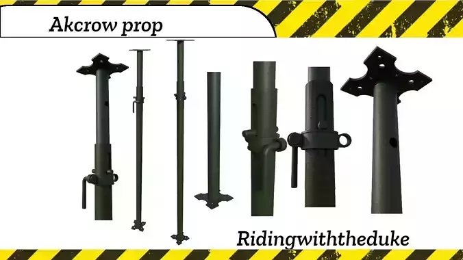 Akcrow -  steel props - jack posts - shore props - post shores