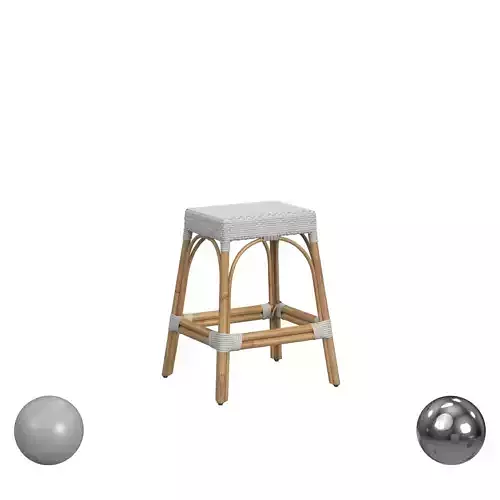 Butler Specialty Company Robias Natural Rattan Counter Stool