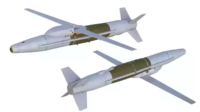 SPICE-1000 Guided Bomb Low-poly 3D model