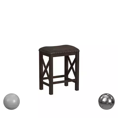 Willow Bend Wood Backless Counter Height Stool