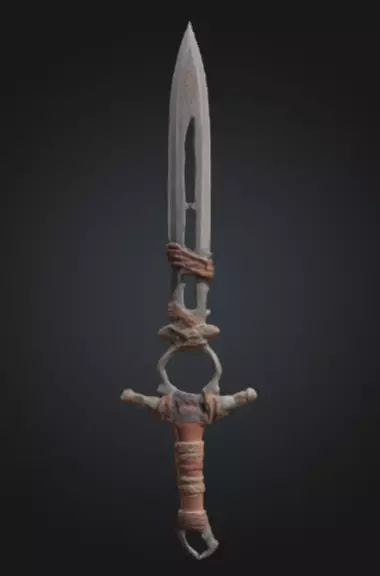 ACIENT SWORD Low-poly 3D model_0