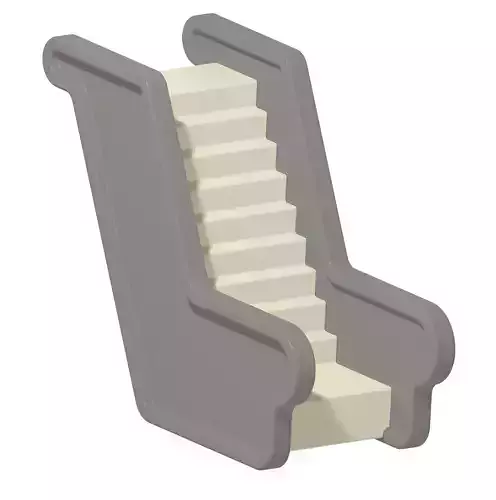 Premium Escalator 3D print model