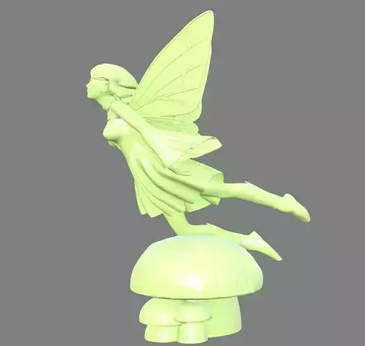 Flying Fairy 3D print model