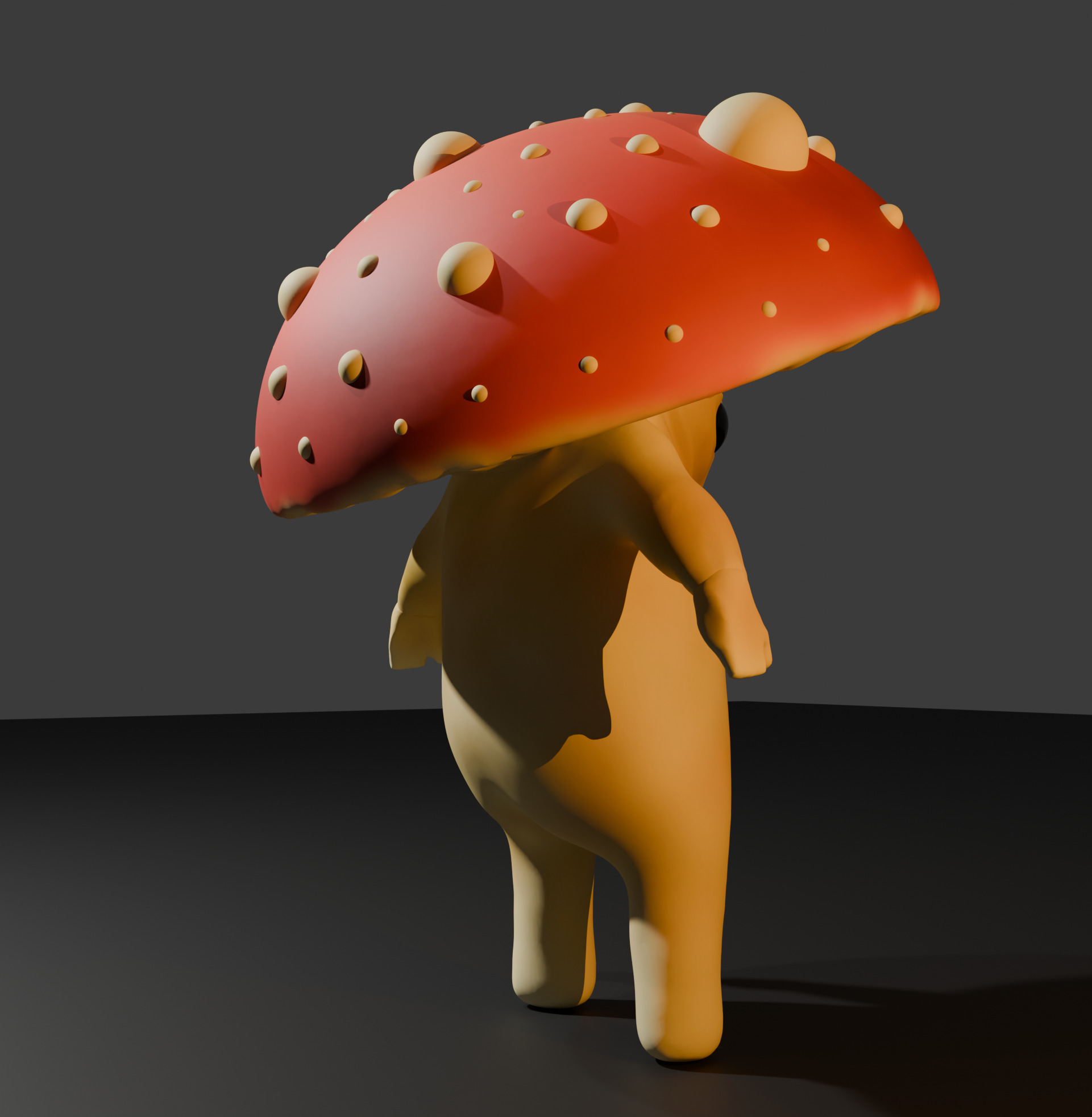 3D Printable Mushroom 3D print model_4