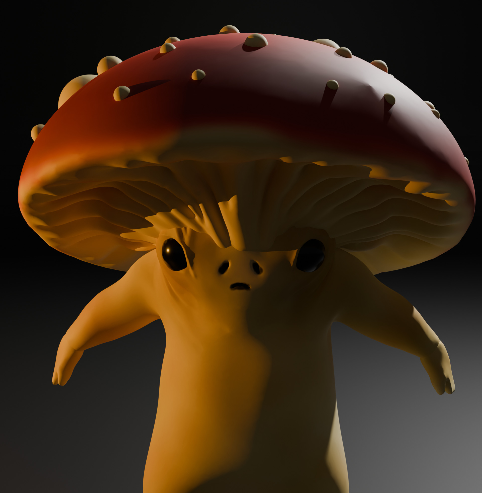 3D Printable Mushroom 3D print model_1