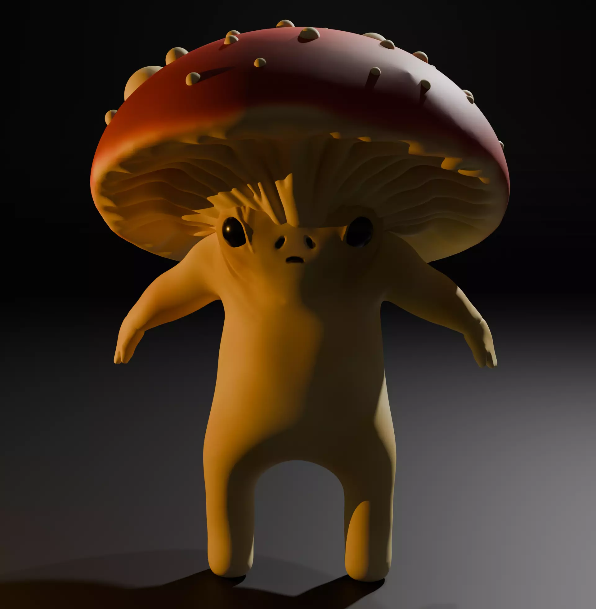 3D Printable Mushroom 3D print model_0