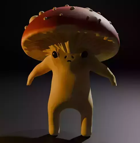 3D Printable Mushroom
