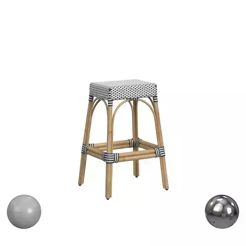 Butler Specialty Company Robias Natural Rattan Counter Stool