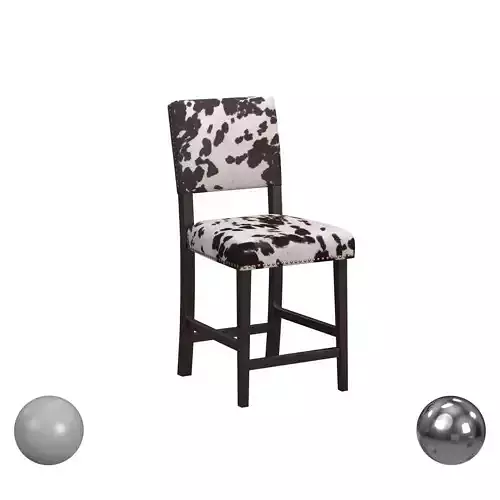 Corey Udder Madness Brown Counter Stool 3D model