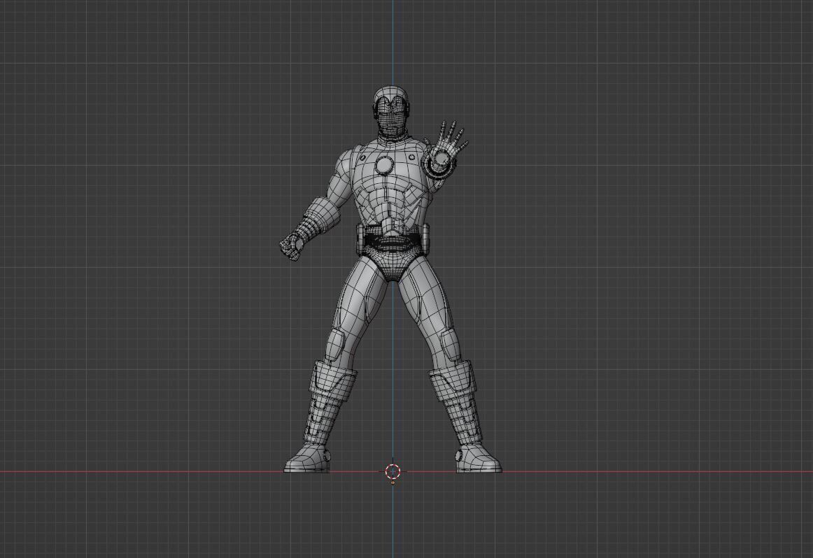 Ironman Classic - Marvel Comic 3D model_8