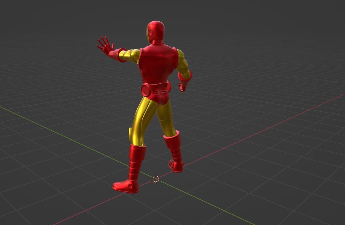 Ironman Classic - Marvel Comic 3D model_5