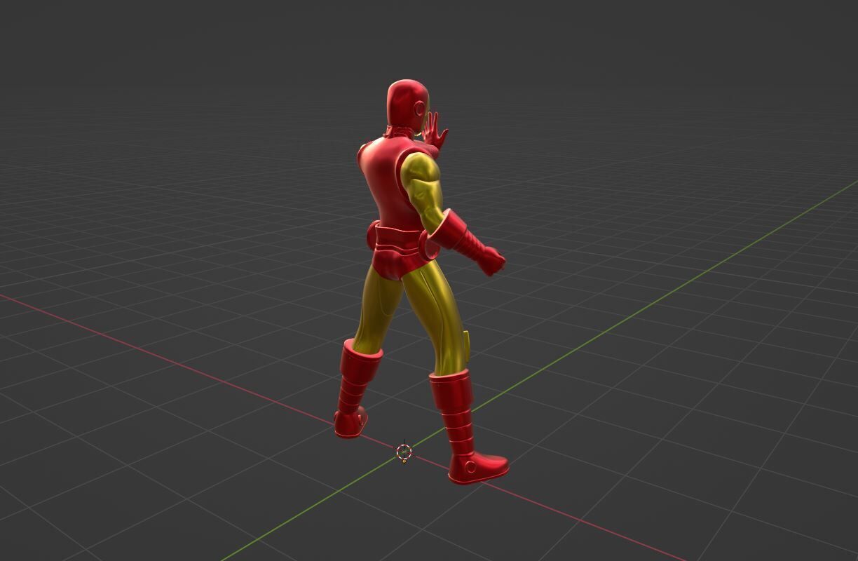 Ironman Classic - Marvel Comic 3D model_6