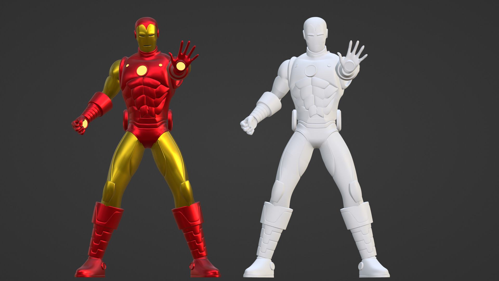 Ironman Classic - Marvel Comic 3D model_15