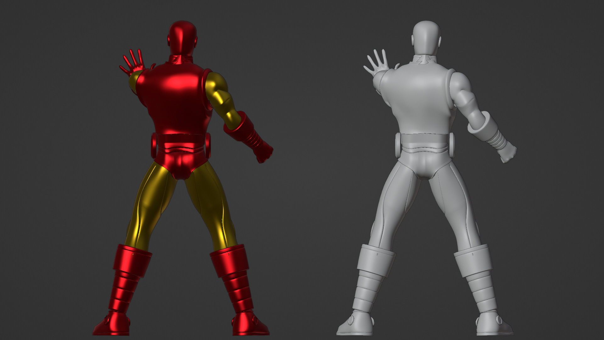 Ironman Classic - Marvel Comic 3D model_18