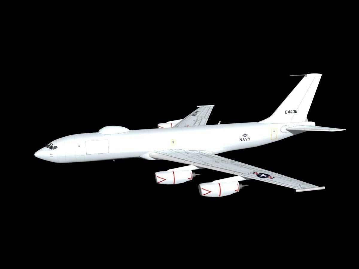 Boeing 707-E6B Mercury 3D model_20