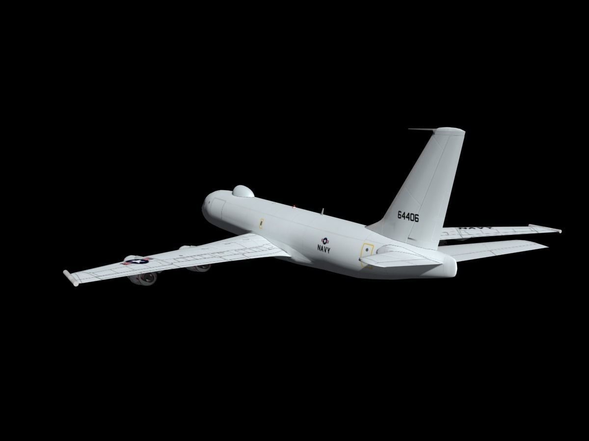 Boeing 707-E6B Mercury 3D model_18