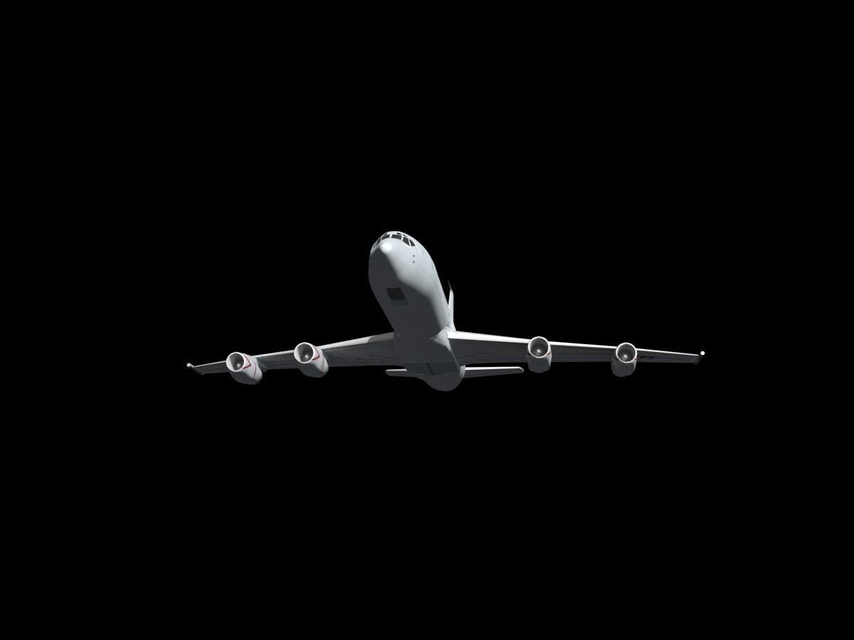 Boeing 707-E6B Mercury 3D model_12