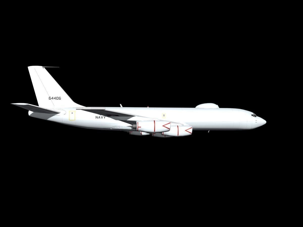 Boeing 707-E6B Mercury 3D model_15