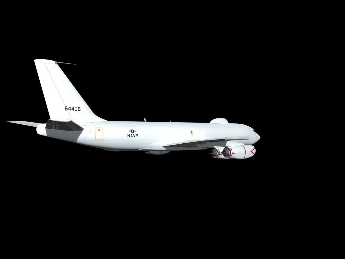 Boeing 707-E6B Mercury 3D model_16