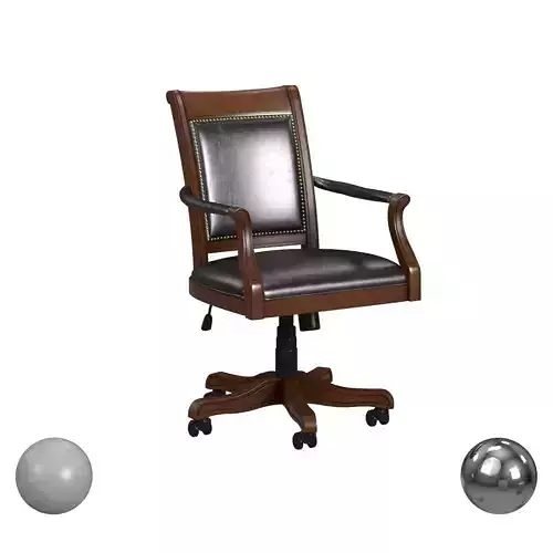 Kingston Wood Caster Chair