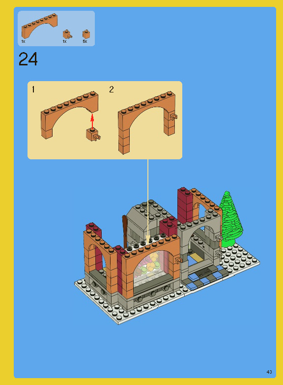 Wikibricks3D - 10216 Winter Village Bakery 3D print model_56