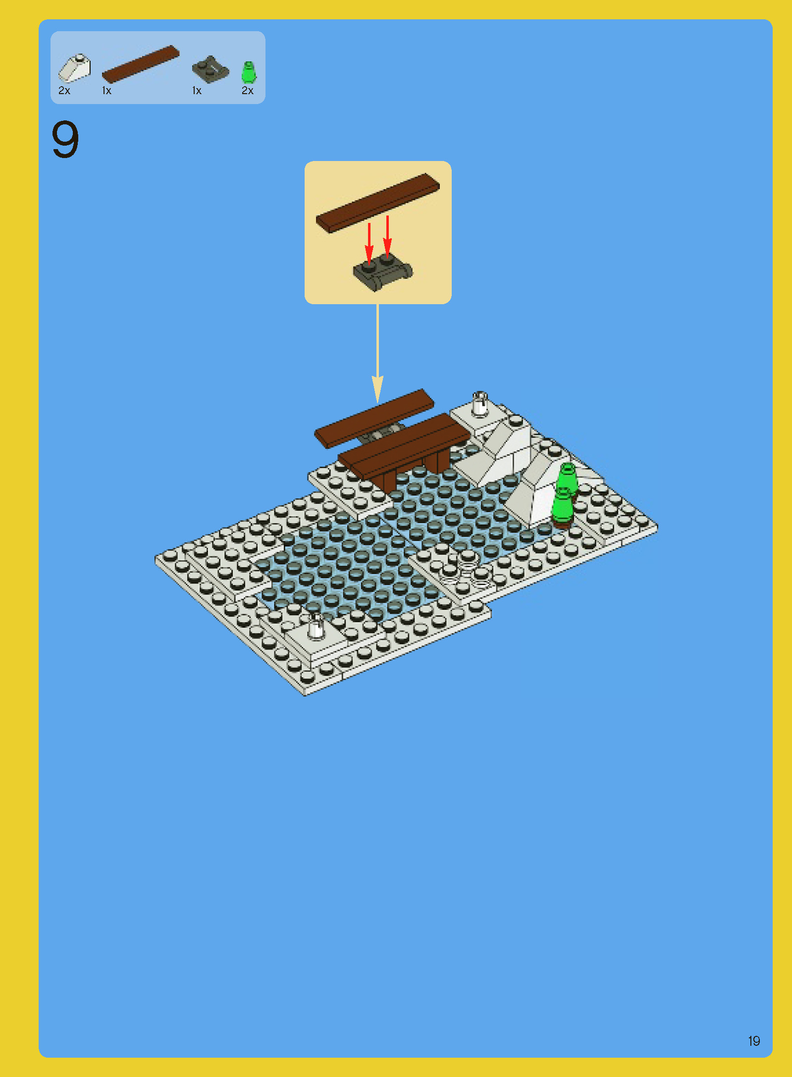 Wikibricks3D - 10216 Winter Village Bakery 3D print model_32