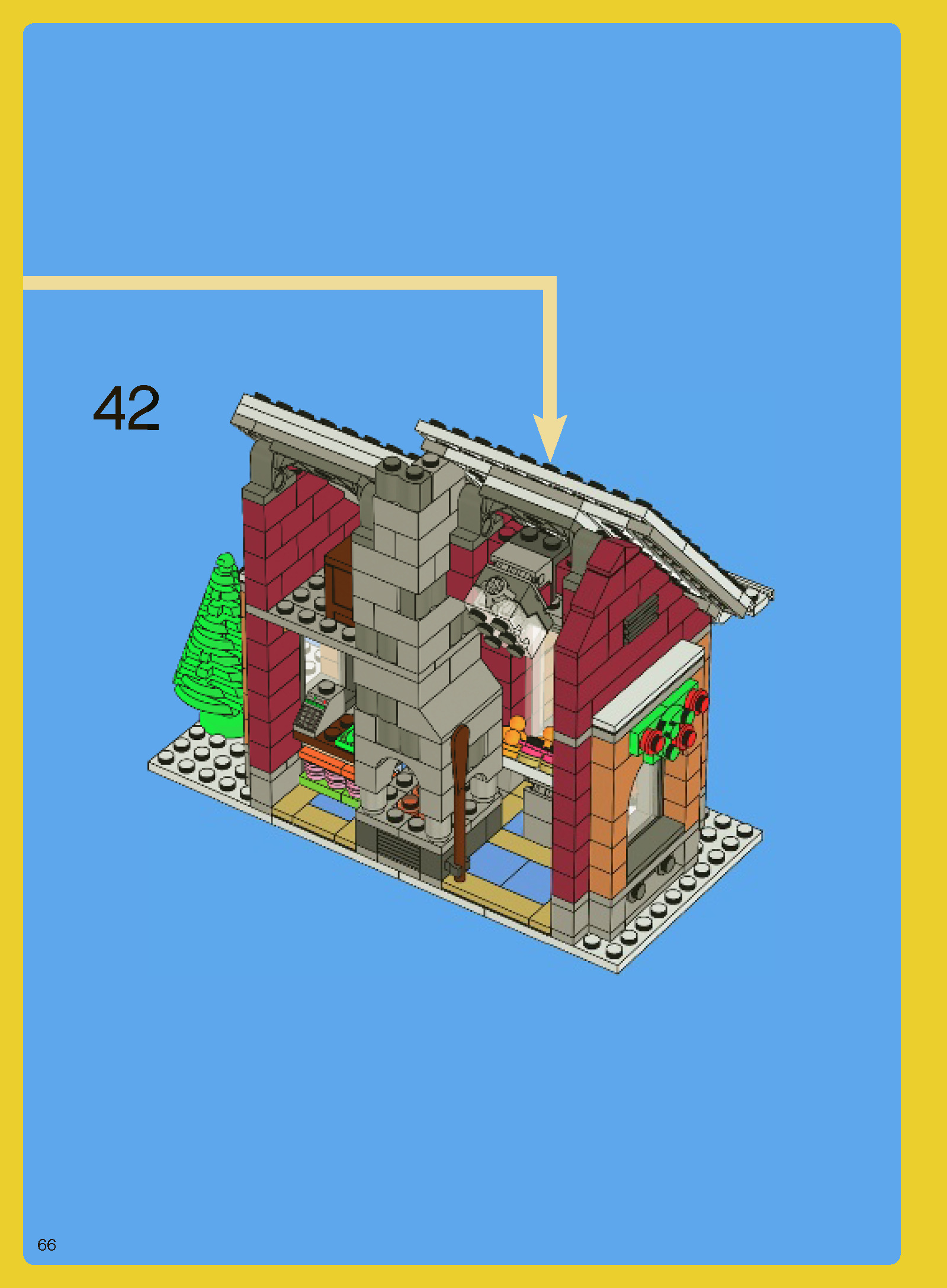 Wikibricks3D - 10216 Winter Village Bakery 3D print model_79