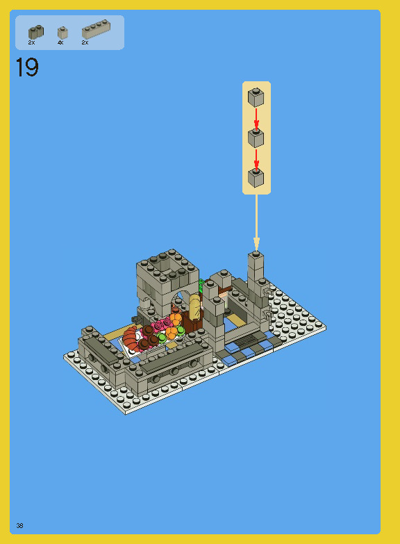 Wikibricks3D - 10216 Winter Village Bakery 3D print model_51