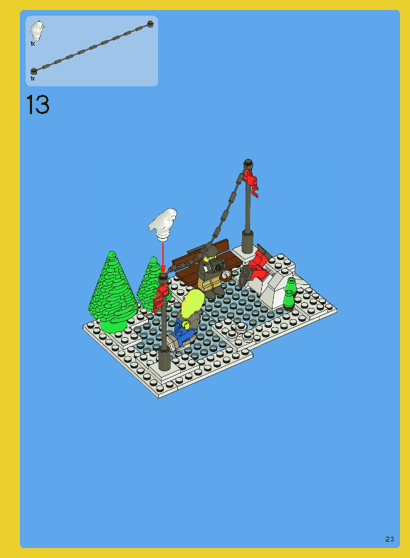 Wikibricks3D - 10216 Winter Village Bakery 3D print model_36