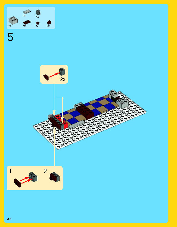 Wikibricks3D - 10222 Winter Village Post Office 3D print model_47