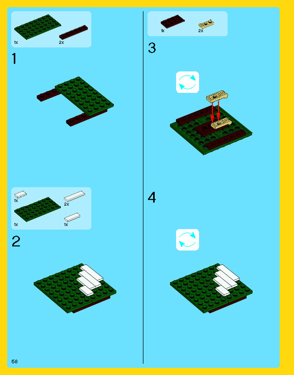 Wikibricks3D - 10222 Winter Village Post Office 3D print model_83