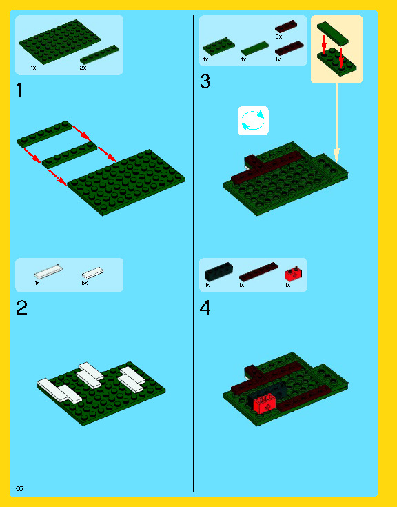 Wikibricks3D - 10222 Winter Village Post Office 3D print model_71