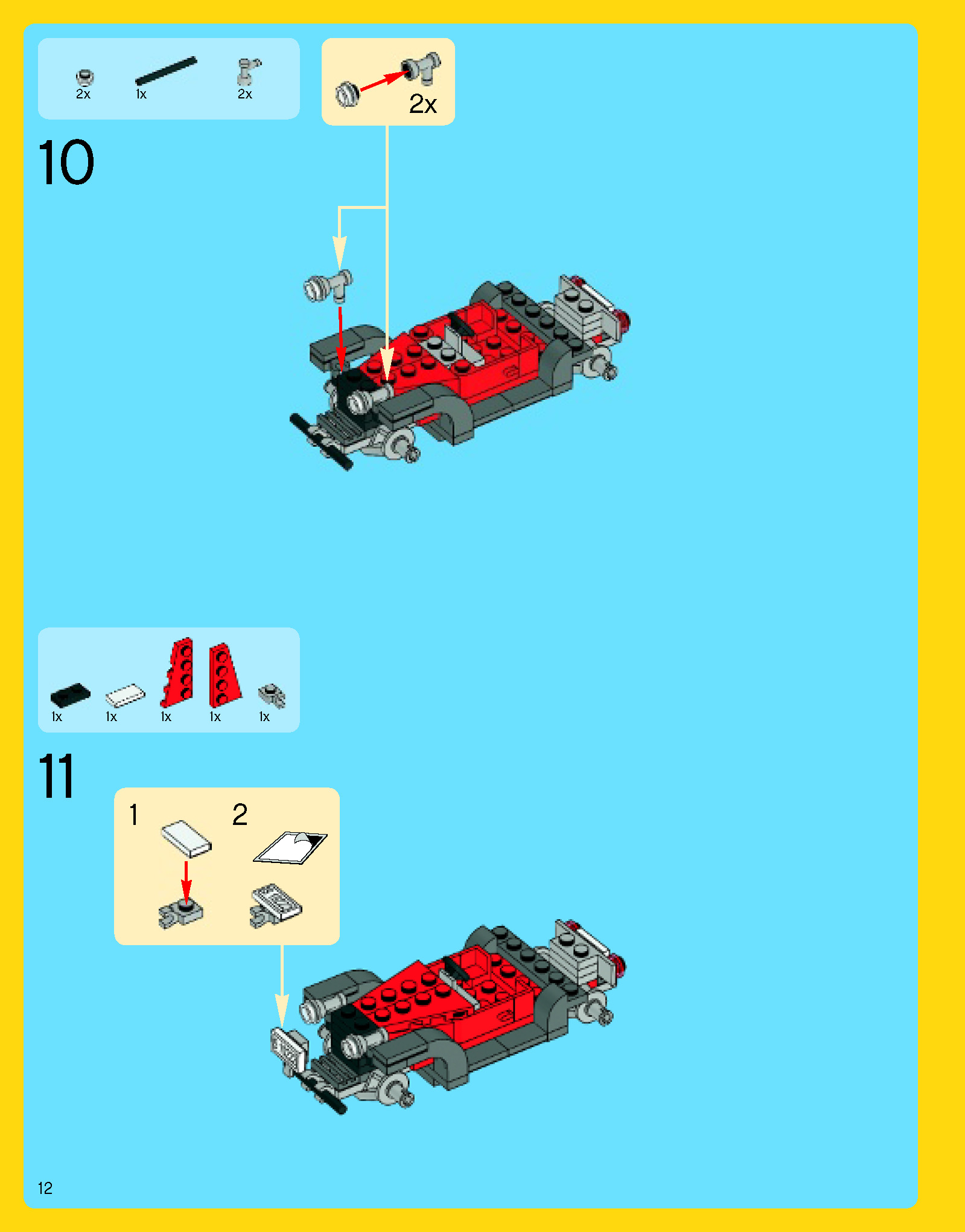 Wikibricks3D - 10222 Winter Village Post Office 3D print model_27