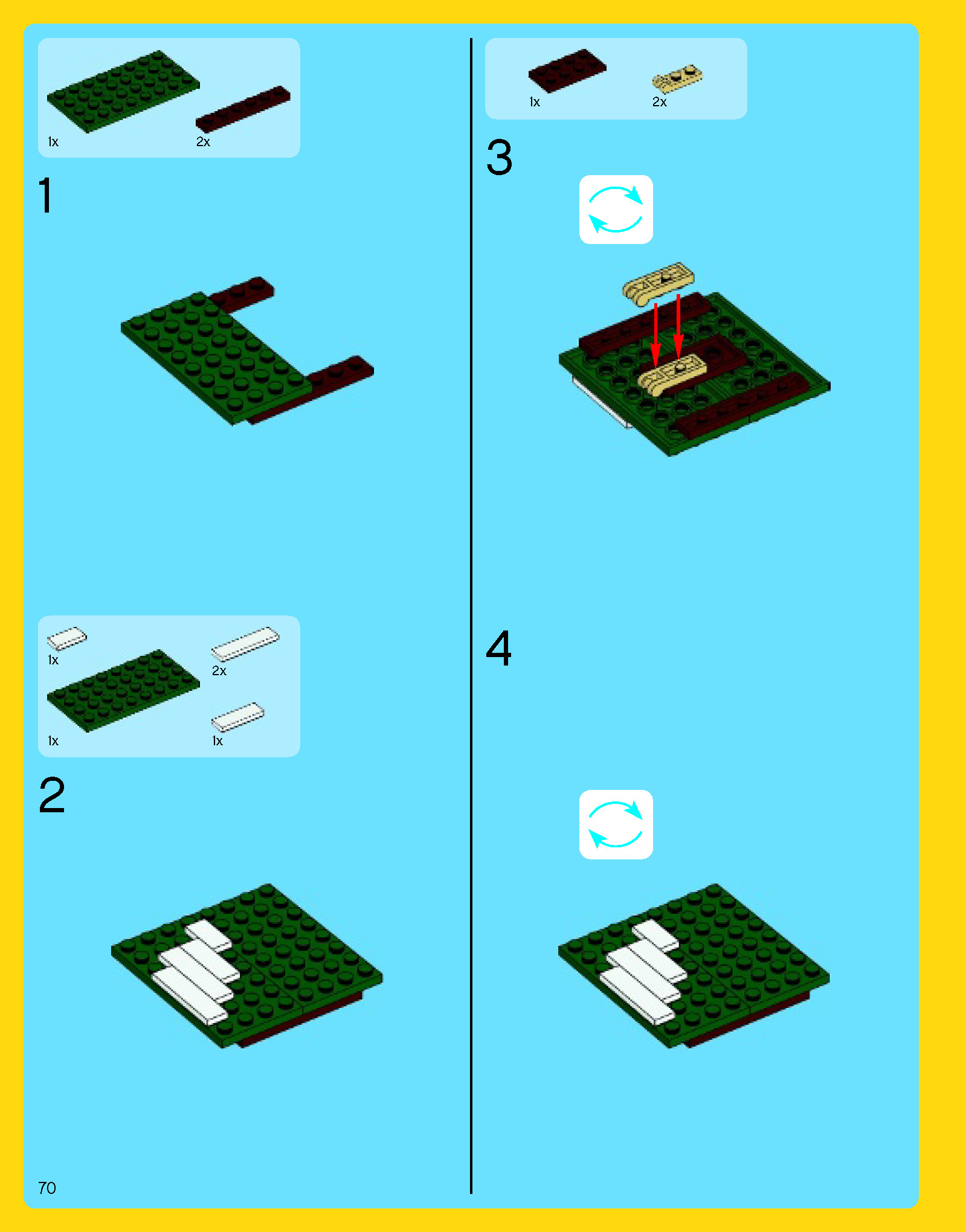 Wikibricks3D - 10222 Winter Village Post Office 3D print model_85