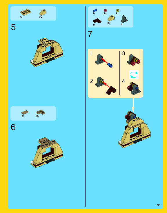 Wikibricks3D - 10222 Winter Village Post Office 3D print model_68