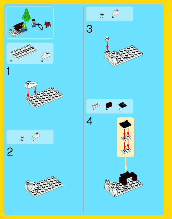 Wikibricks3D - 10222 Winter Village Post Office 3D print model_21