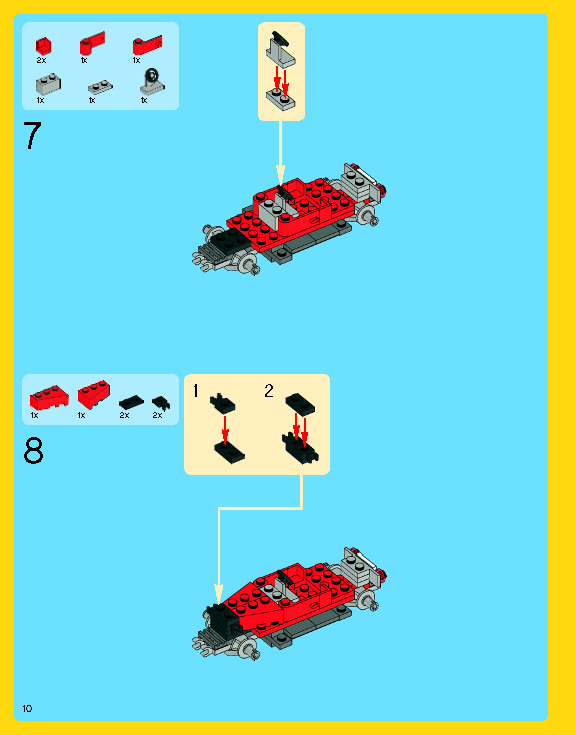 Wikibricks3D - 10222 Winter Village Post Office 3D print model_25