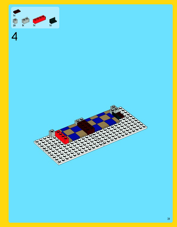 Wikibricks3D - 10222 Winter Village Post Office 3D print model_46