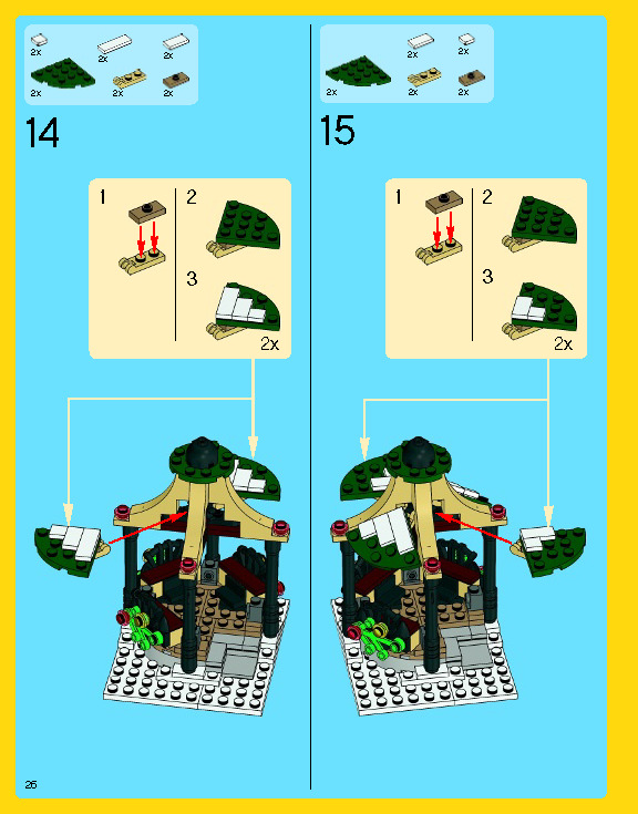 Wikibricks3D - 10222 Winter Village Post Office 3D print model_41