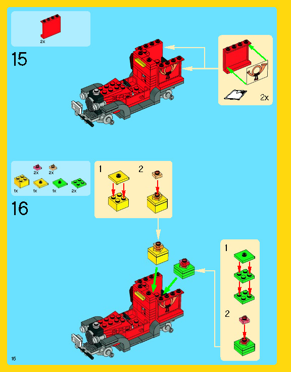 Wikibricks3D - 10222 Winter Village Post Office 3D print model_31