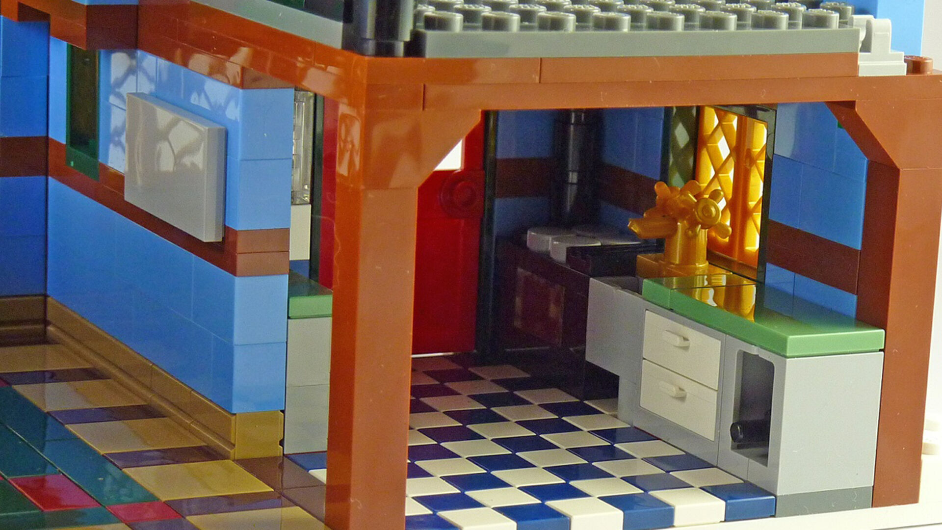 Wikibricks3D - 10229 Winter Village Cottage 3D print model_9