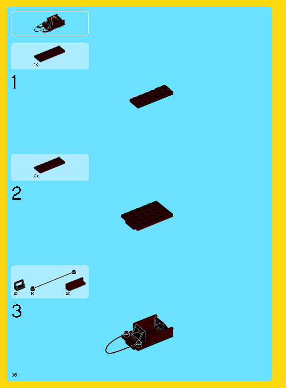 Wikibricks3D - 10229 Winter Village Cottage 3D print model_45